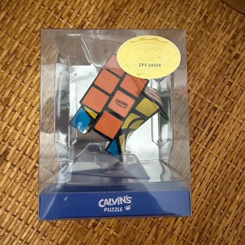 Calvin's Puzzle Twist Cube 3x3 Brainteaser New Sealed CPV 04094 China
